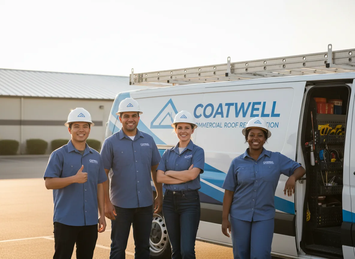 Commercial roof coating company in Ada, OH